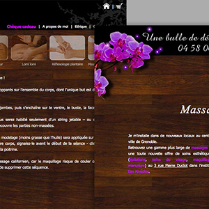 Projet Massage Grenoble